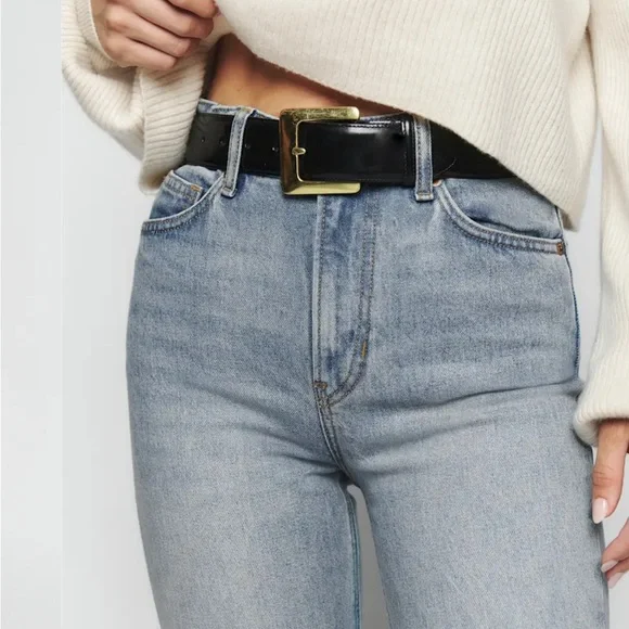 REFORMATION PEYTON HIGH RISE BOOTCUT JEANS - Picture 3 of 12